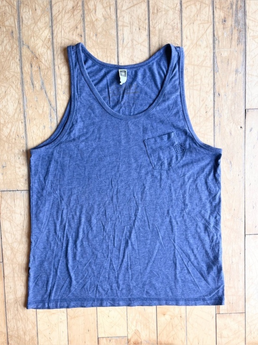 G‑Star RAW Classic Blue Sleeveless Tank Top Size Medium